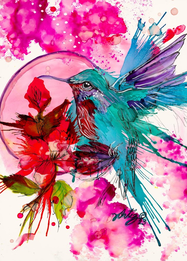 Spiritual Humming Print - Zapata Fine Art
