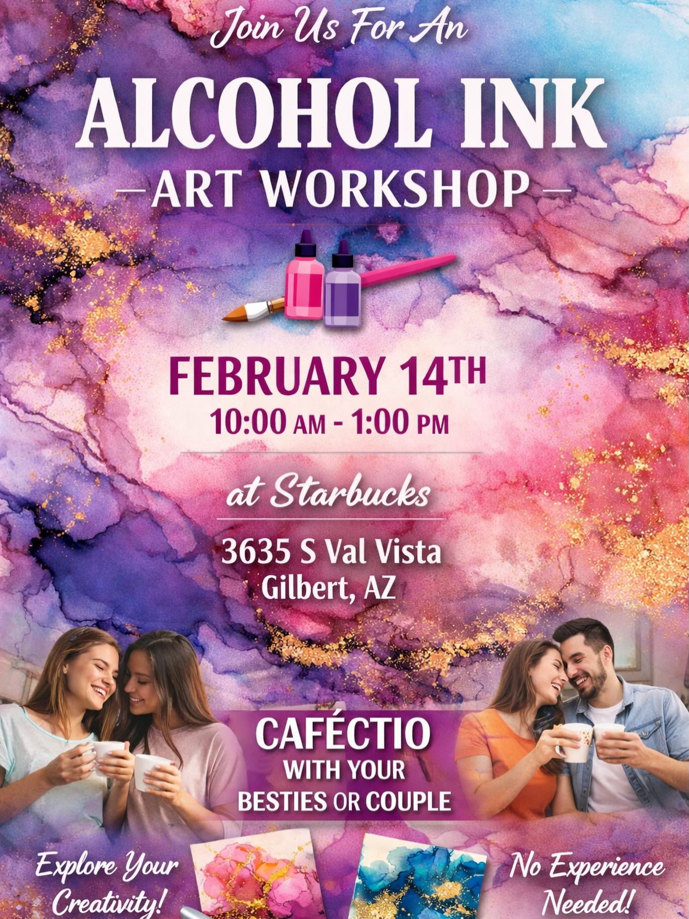 Alcohol Ink Workshop