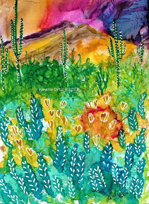 Desert Bluebells Print - Zapata Fine Art
