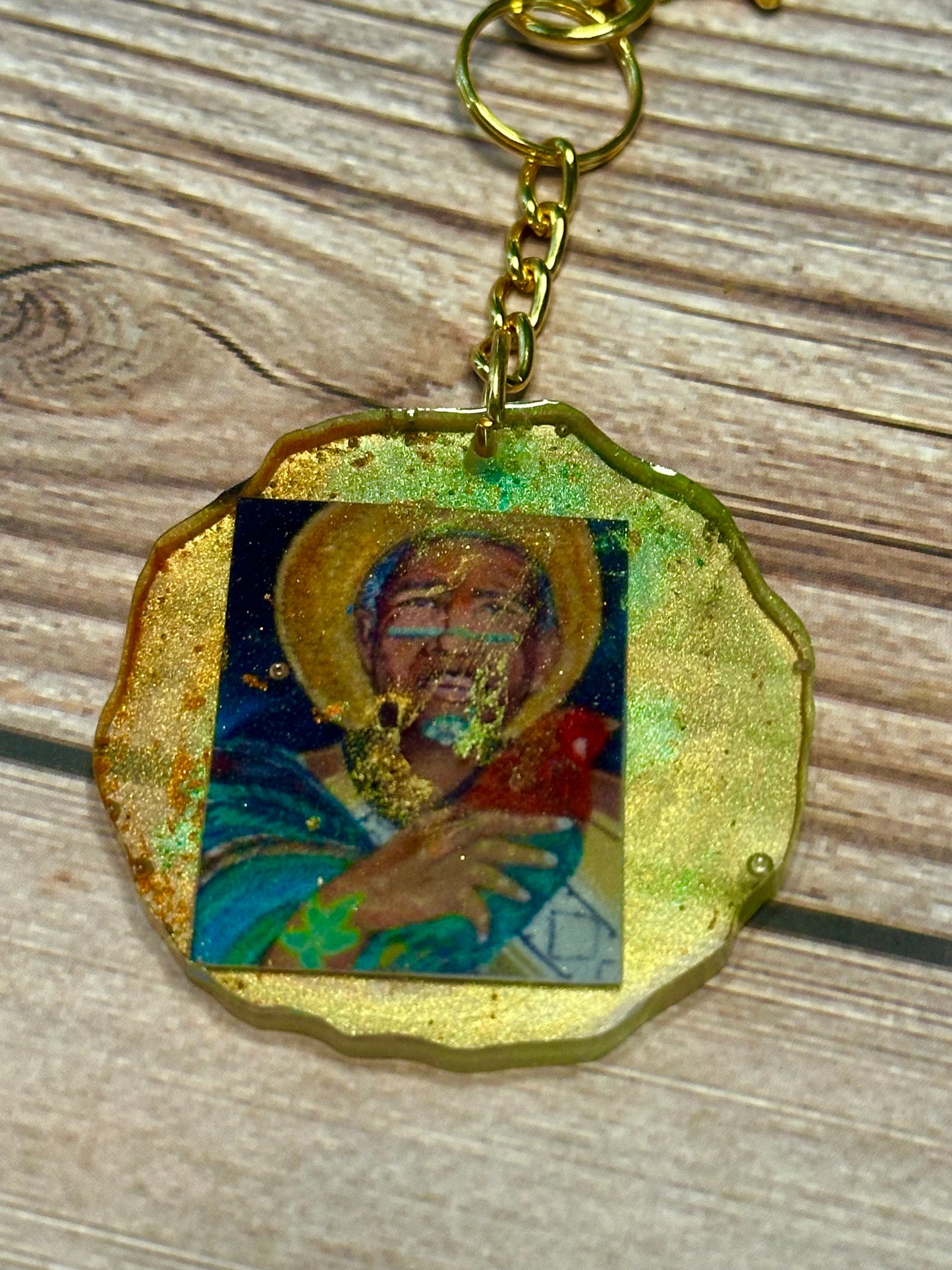 Resin Art Keychain