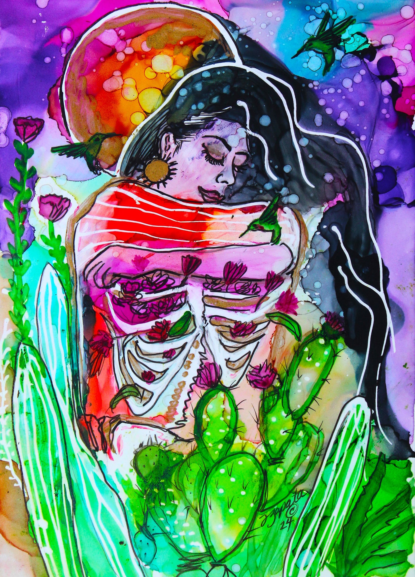 Bloom Within Print - Zapata Fine Art