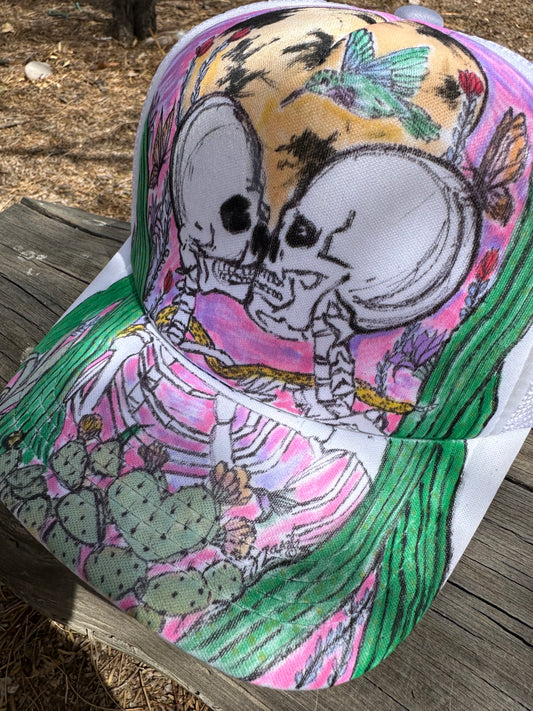 Amor Por Muerte Hat - Zapata Fine Art