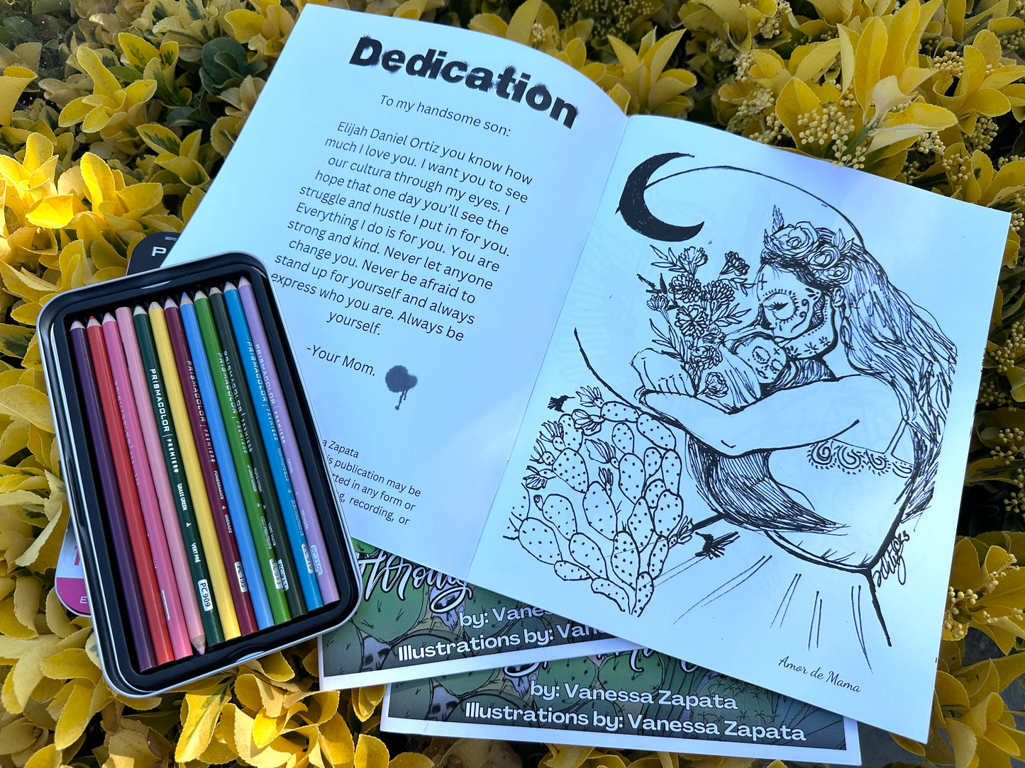 Rebirth Through Mi Cultura Coloring Book - Zapata Fine Art