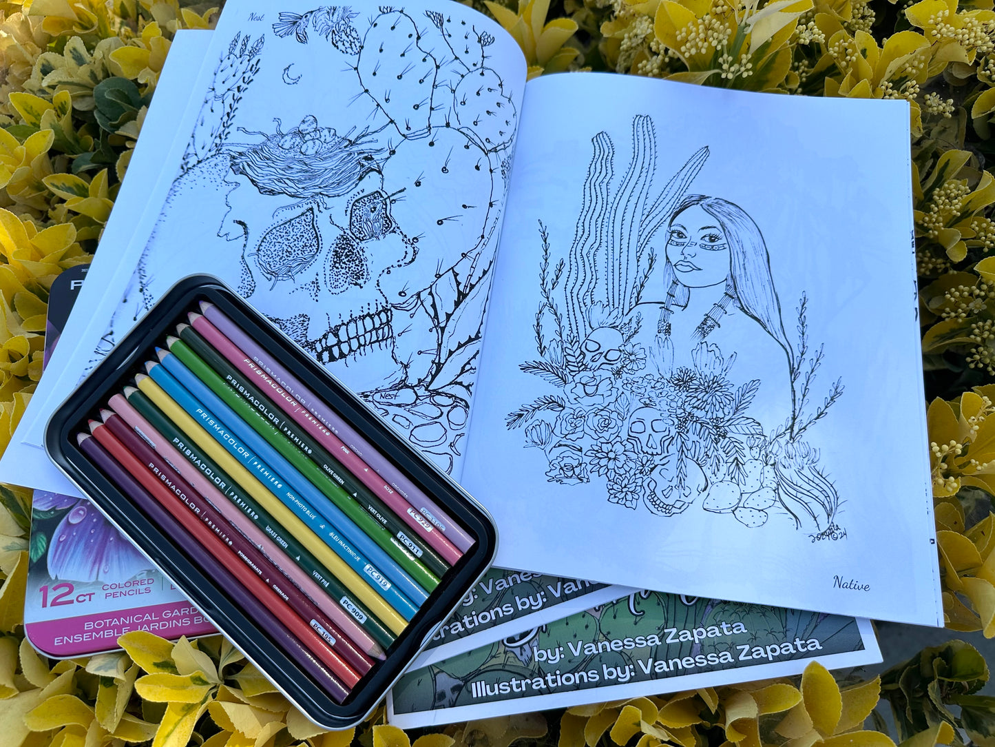 Rebirth Through Mi Cultura Coloring Book - Zapata Fine Art