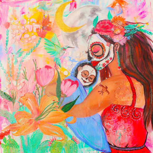 Amor De Mama Print - Zapata Fine Art