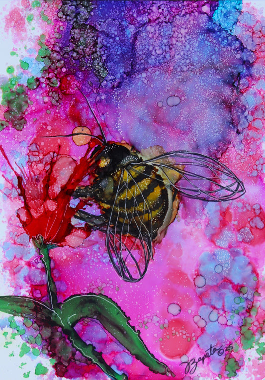 Chubby Little Joy Original - Zapata Fine Art