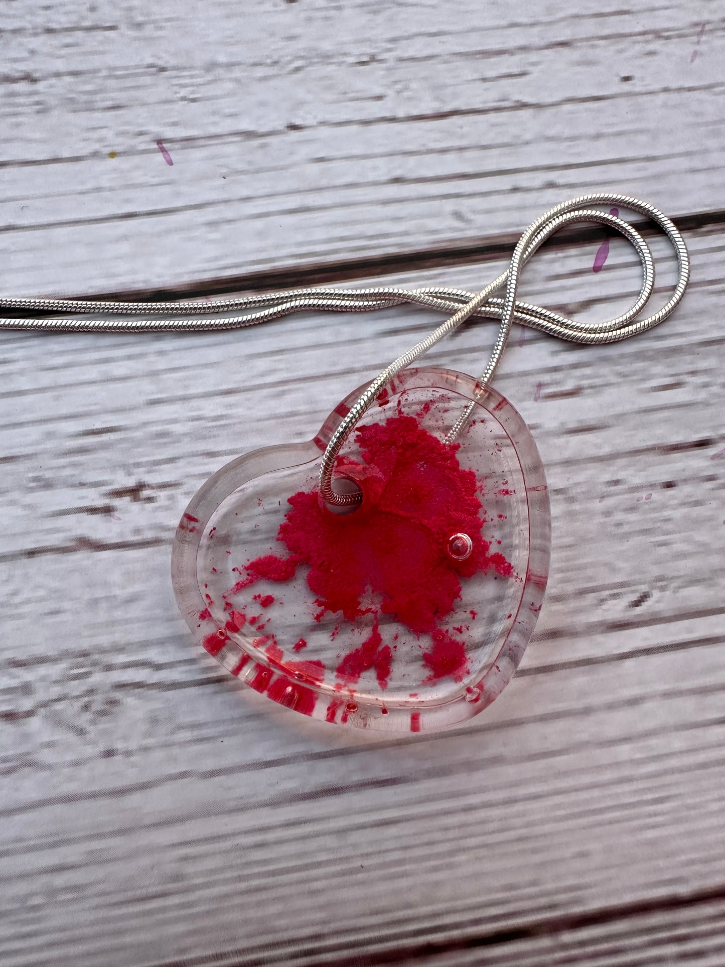 Artwork Pendant with Necklace
