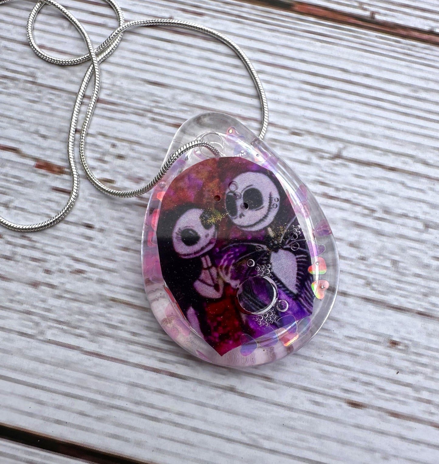 Artwork Pendant with Necklace