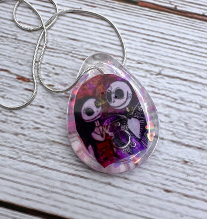 Artwork Pendant with Necklace