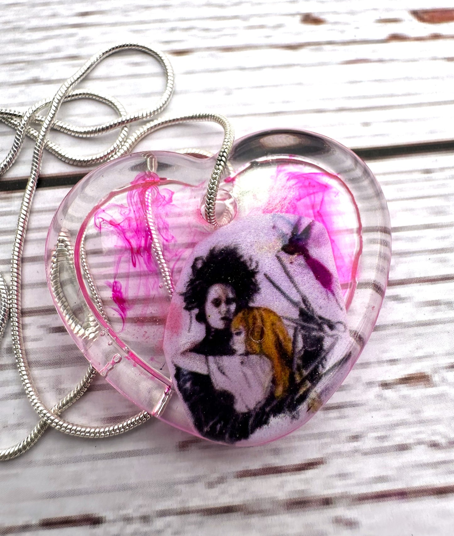 Artwork Pendant with Necklace