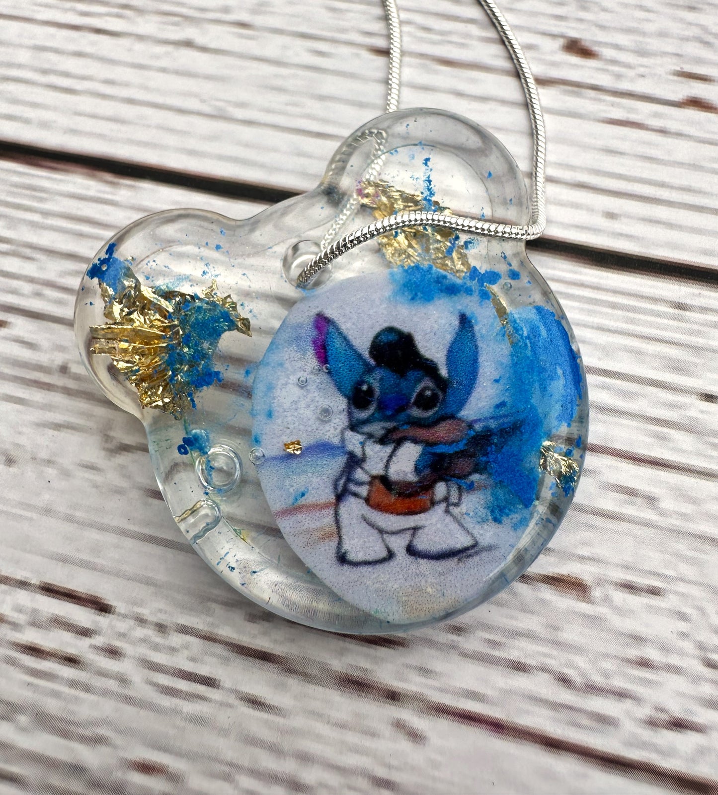 Artwork Pendant with Necklace