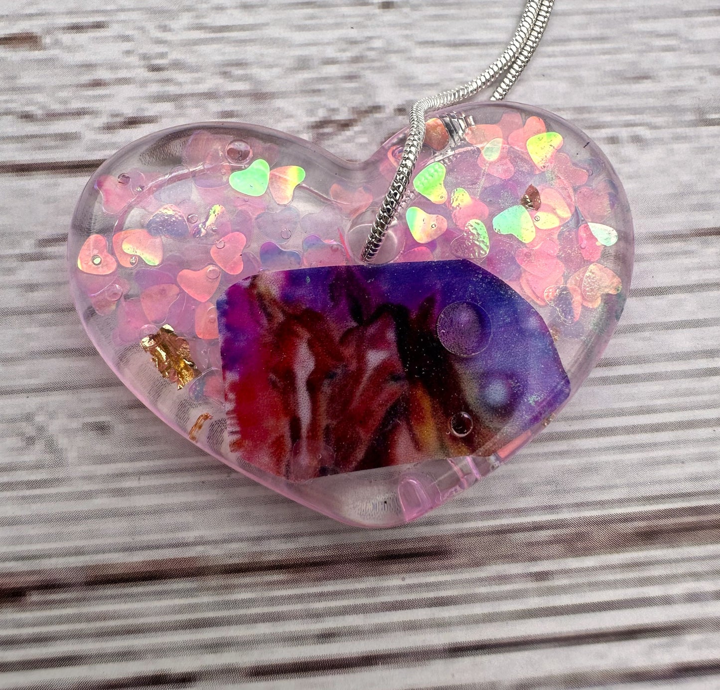 Artwork Pendant with Necklace
