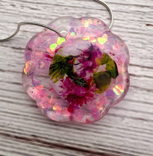 Artwork Pendant with Necklace - Zapata Fine Art