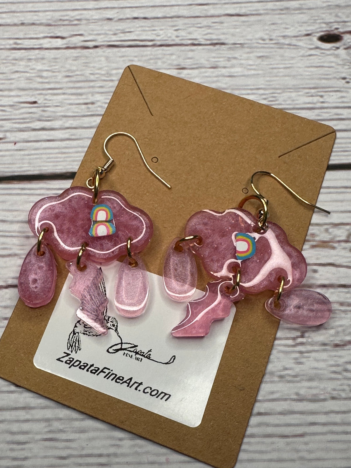 Resin Earring Collection - Zapata Fine Art