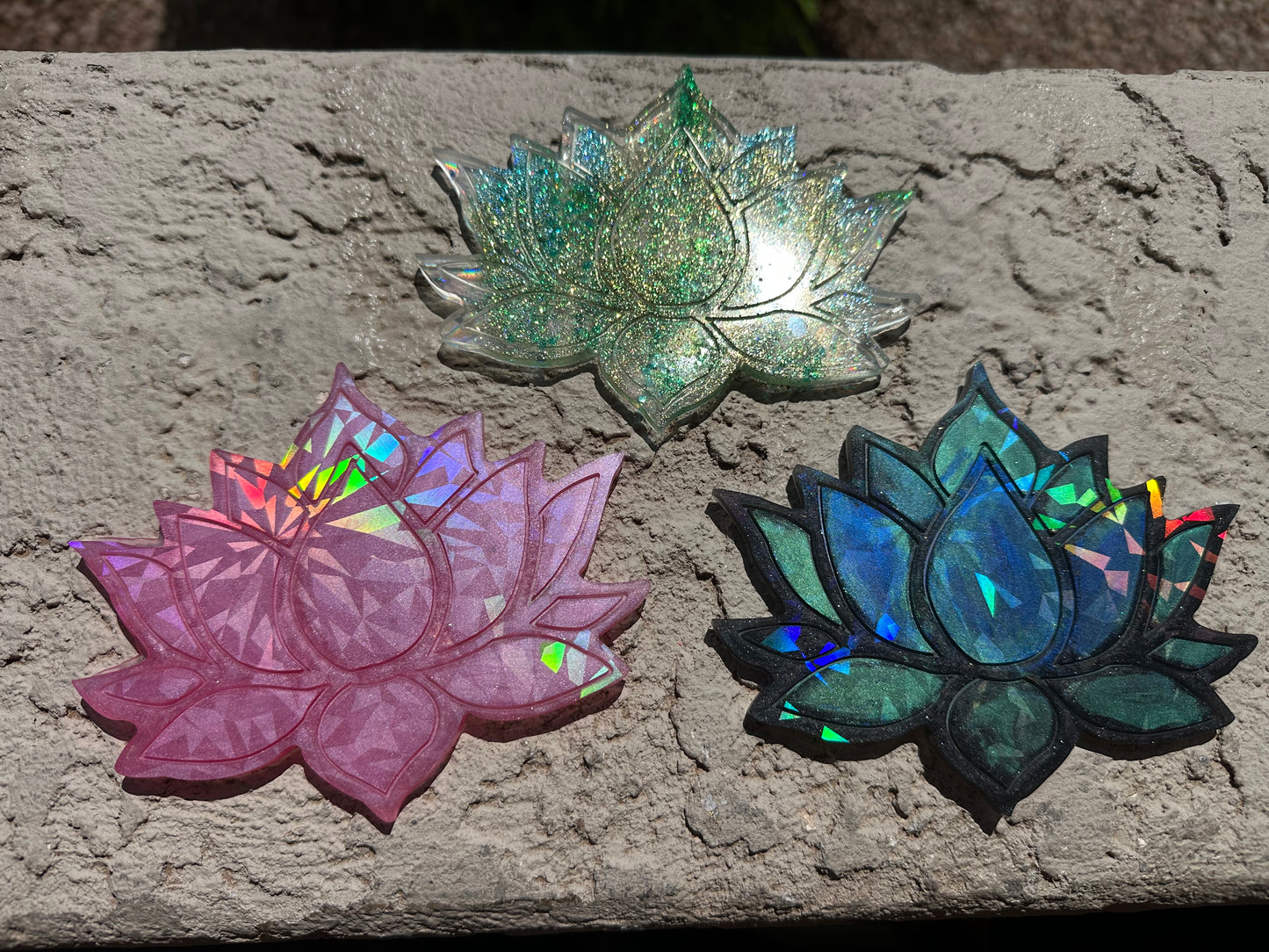 Lotus Resin Flowers