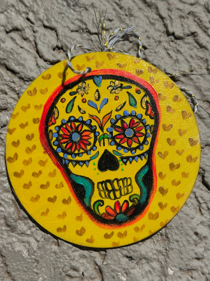 Hand-Painted Wooden Ornament Originals
