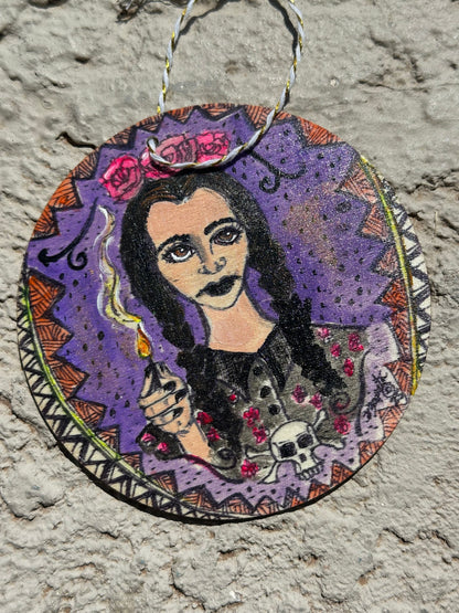 Hand-Painted Wooden Ornament Originals