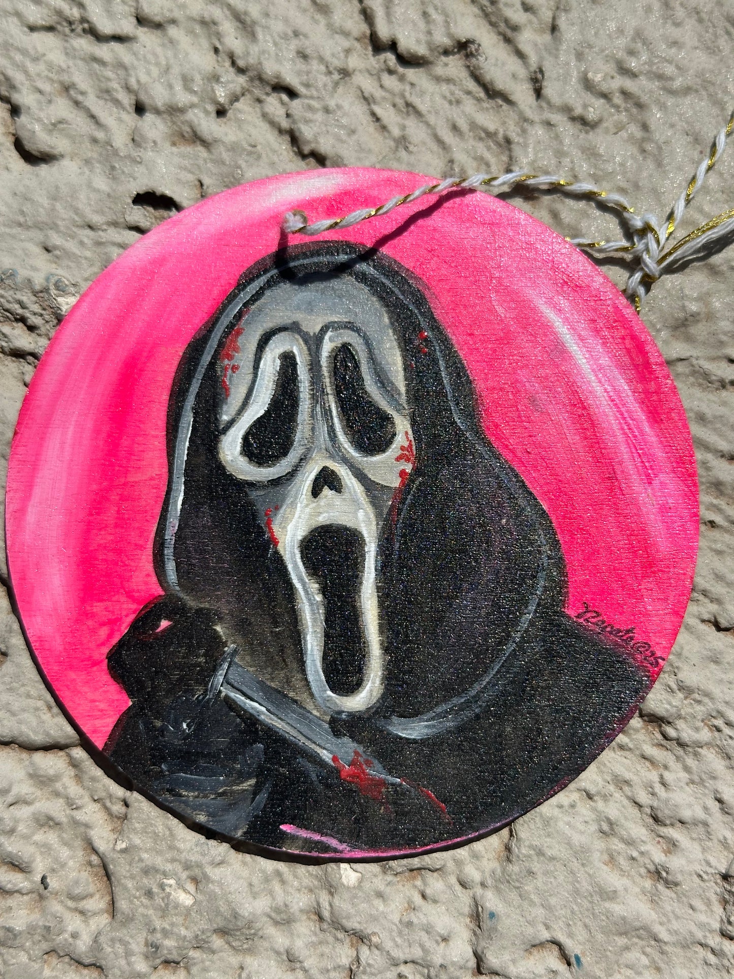 Hand-Painted Wooden Ornament Originals