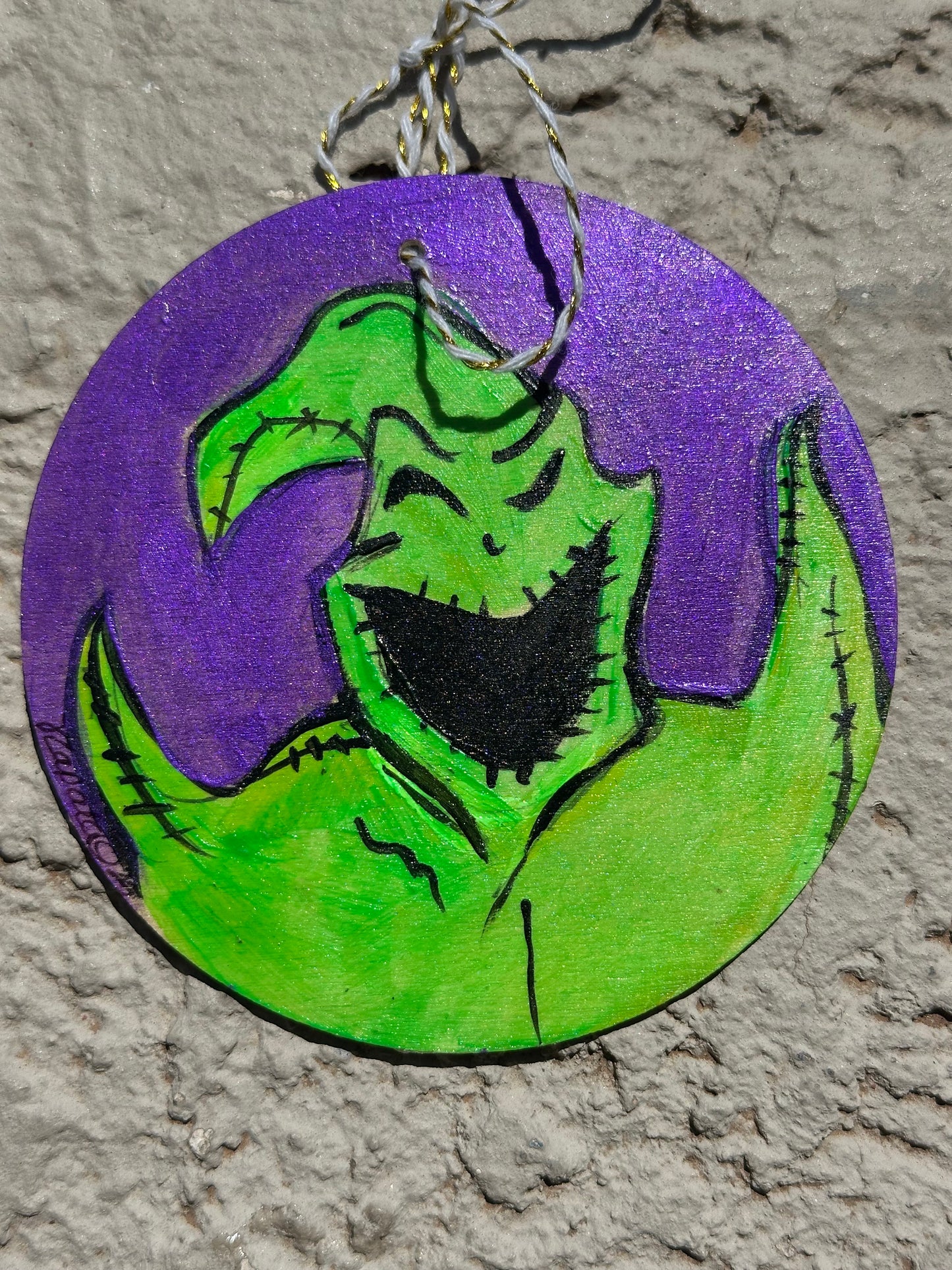 Hand-Painted Wooden Ornament Originals