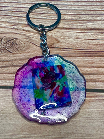 Resin Art Keychain