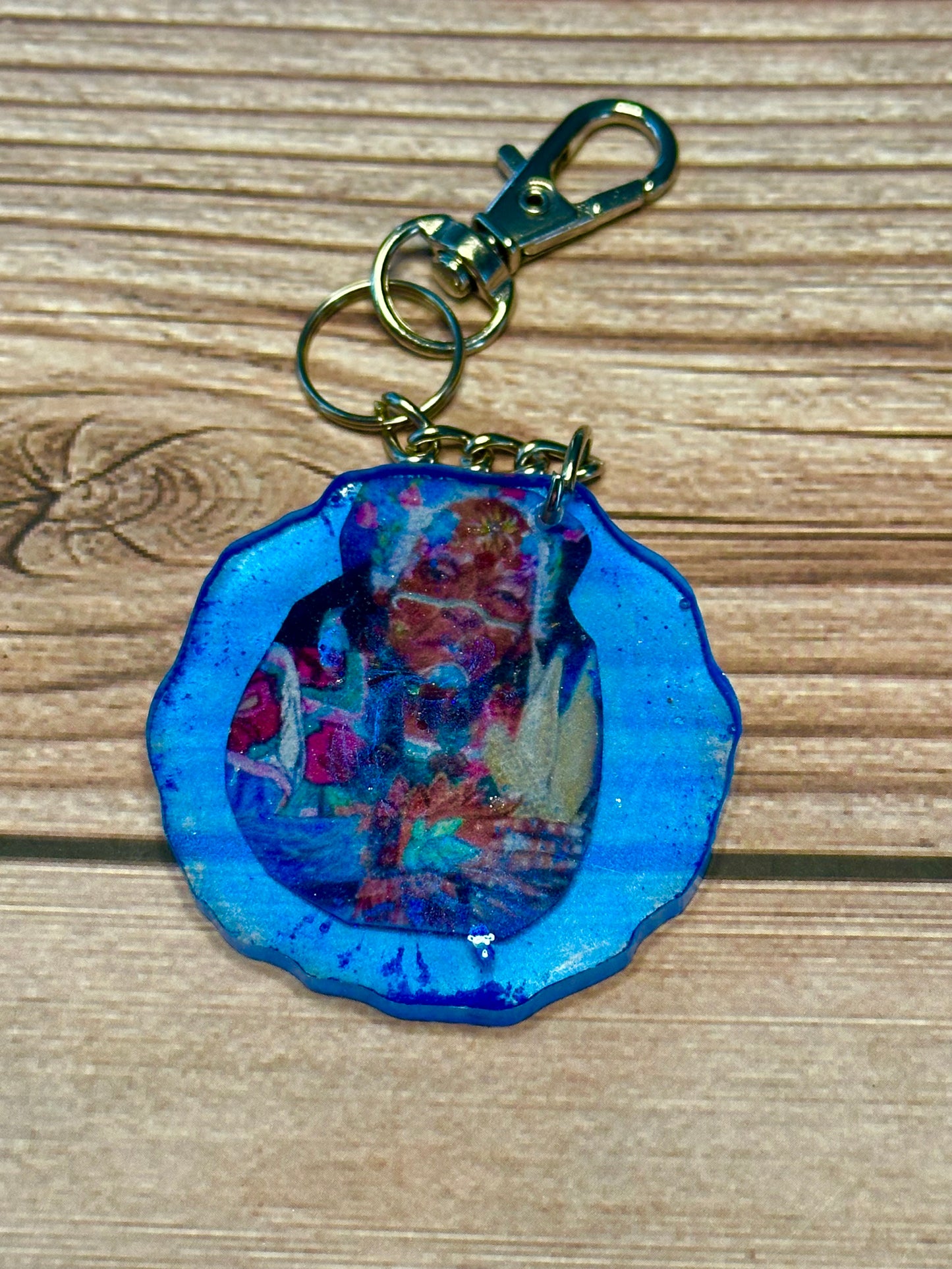 Resin Art Keychain