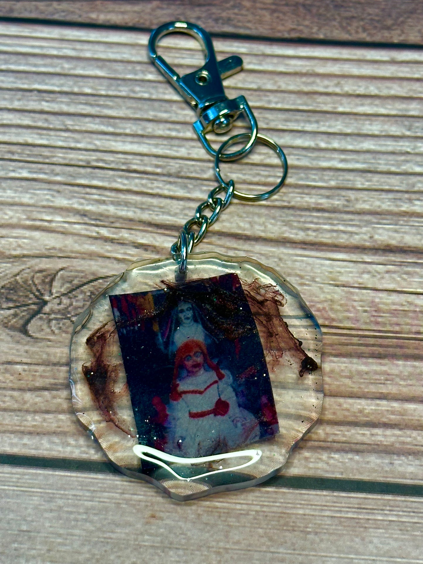 Resin Art Keychain