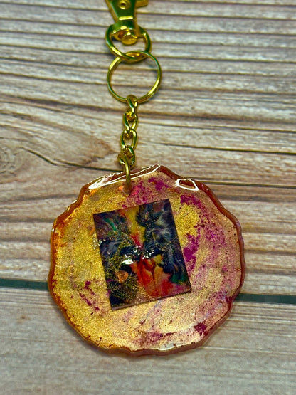 Resin Art Keychain
