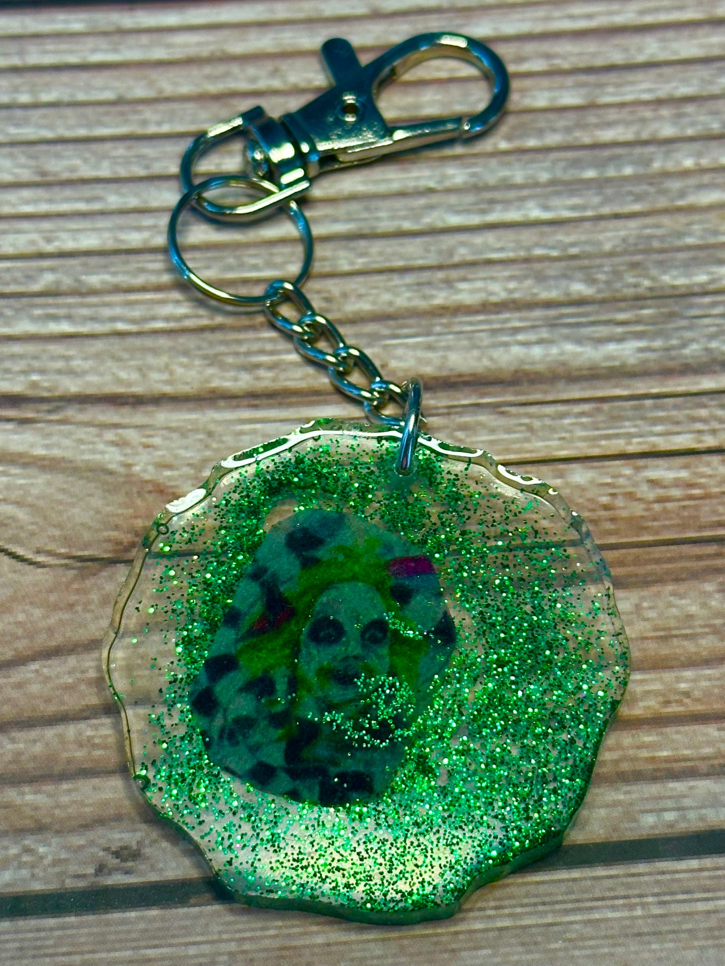 Resin Art Keychain