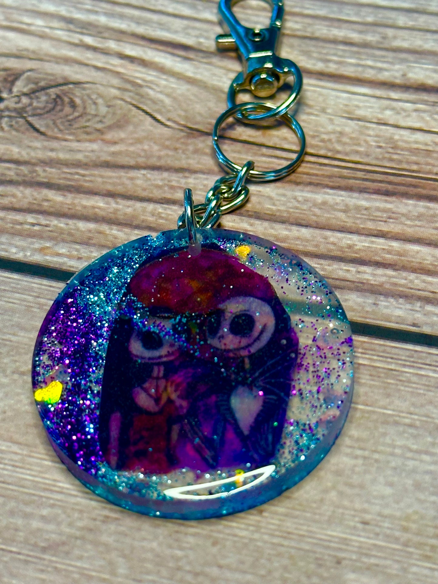 Resin Art Keychain