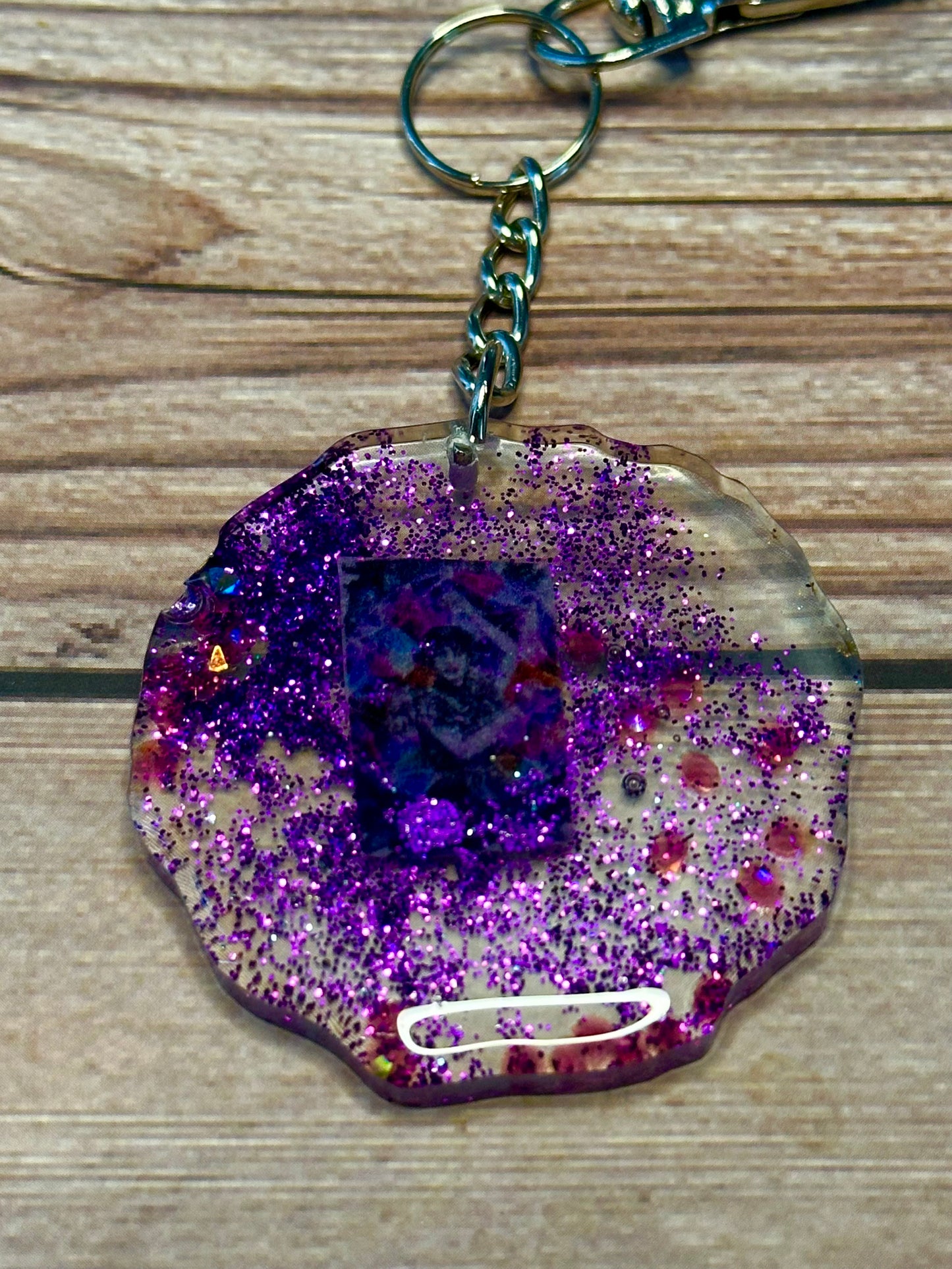 Resin Art Keychain