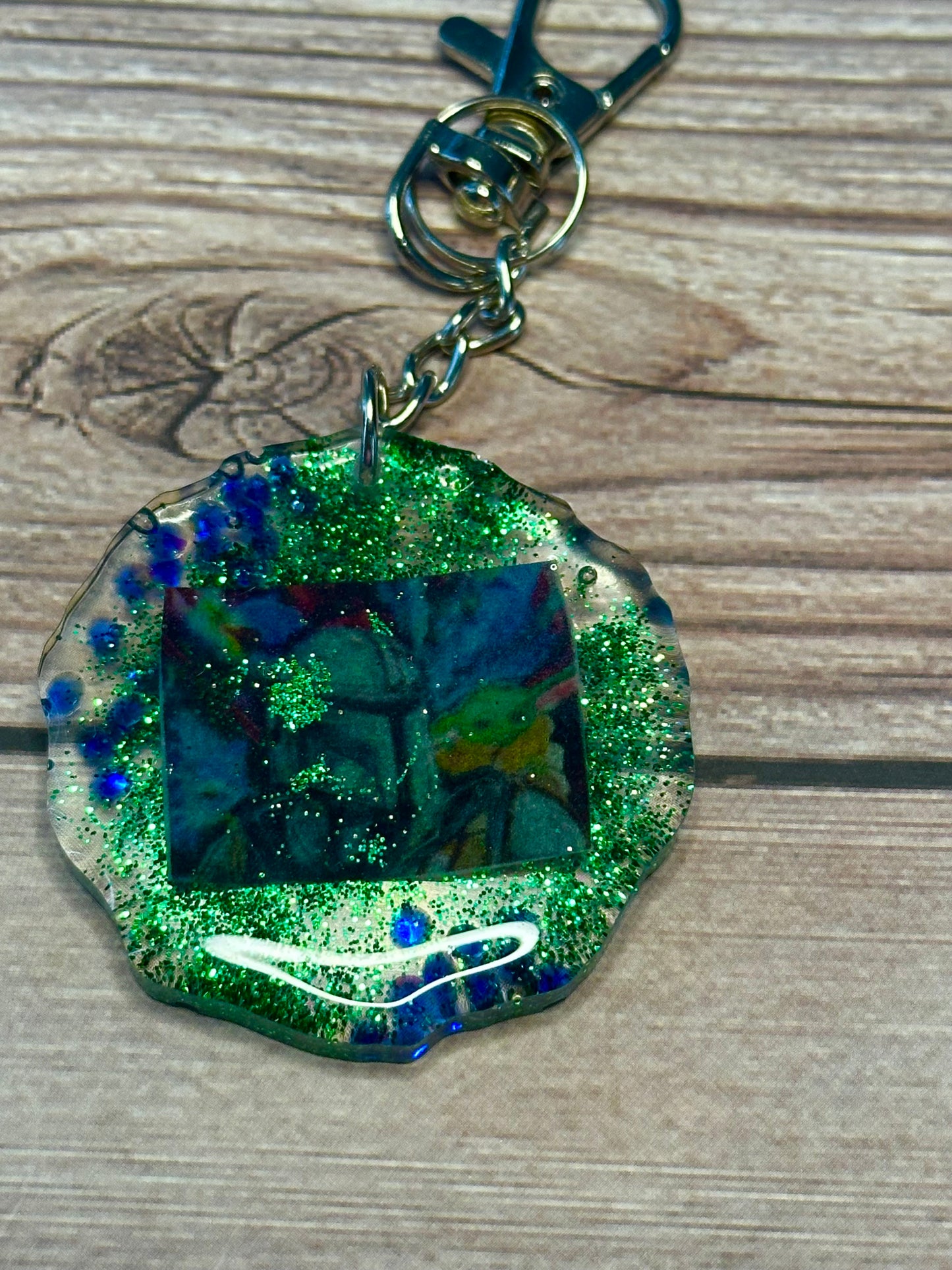 Resin Art Keychain