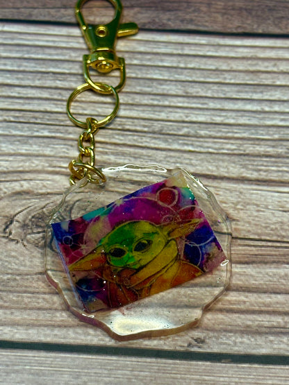Resin Art Keychain