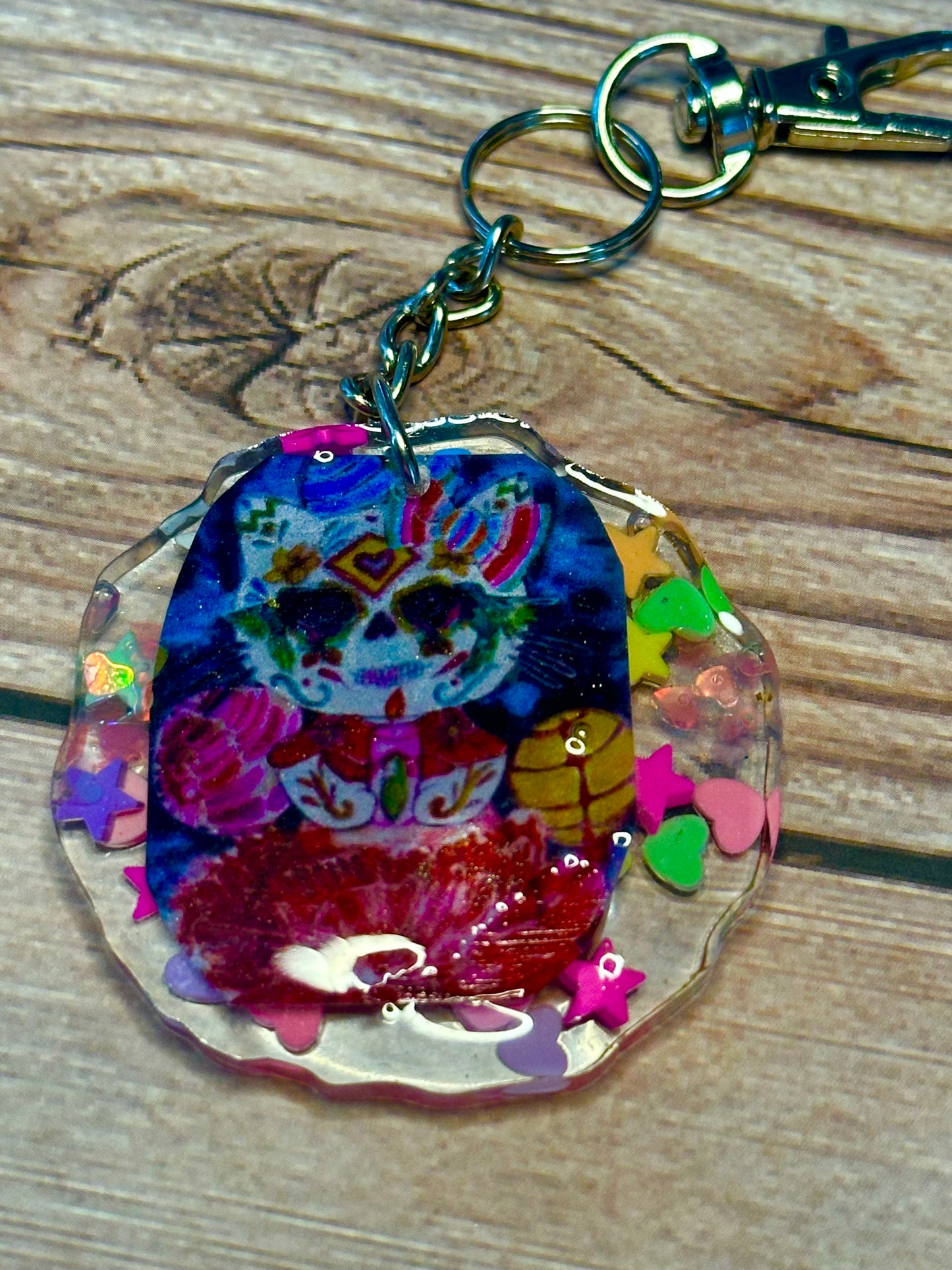 Resin Art Keychain