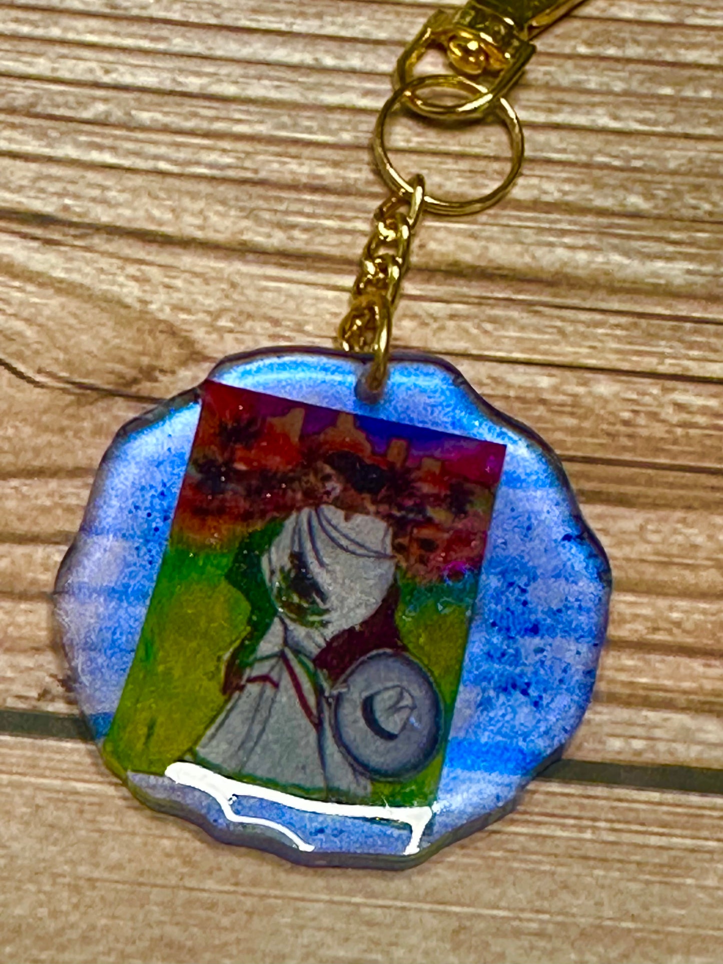 Resin Art Keychain
