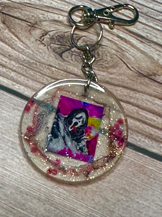 Resin Art Keychain - Zapata Fine Art