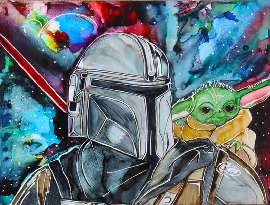 Universe Friends Original - Zapata Fine Art
