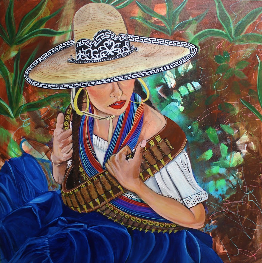 Mujer Viva Print - Zapata Fine Art