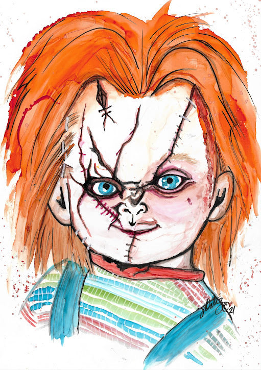 Chucky Print - Zapata Fine Art