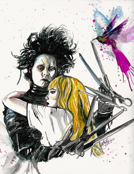 Edward Scissorhands Print - Zapata Fine Art