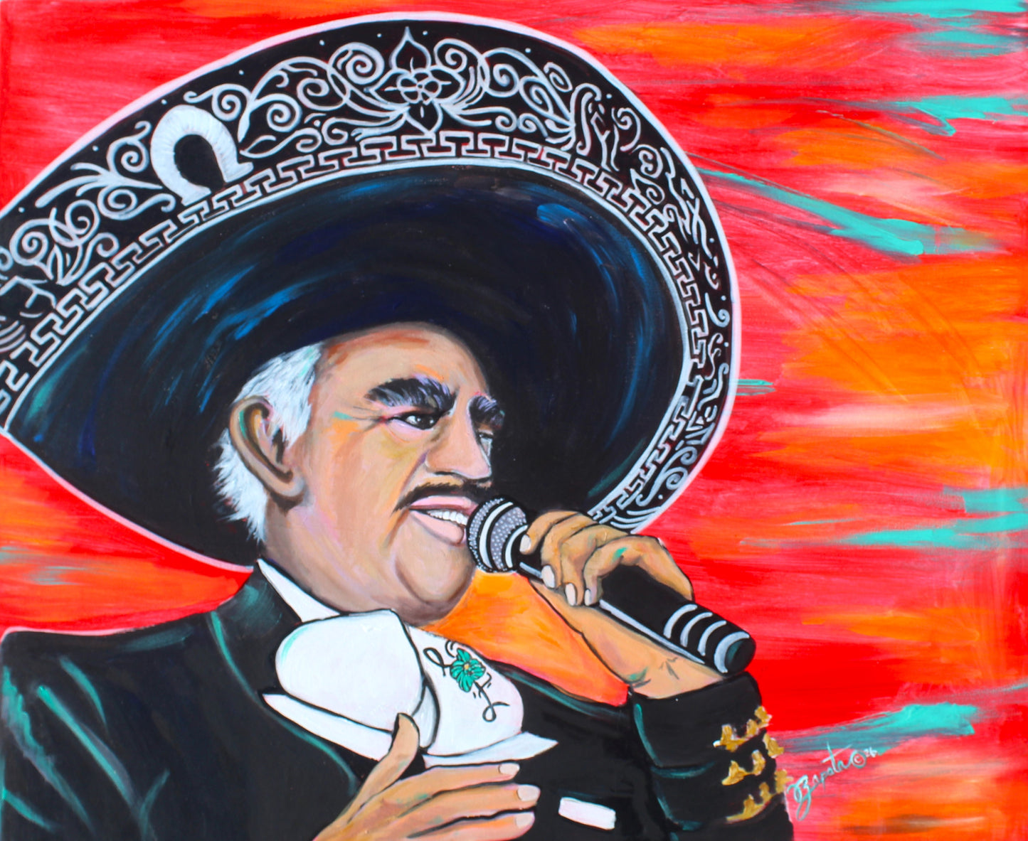 El Idolo De Mexico print