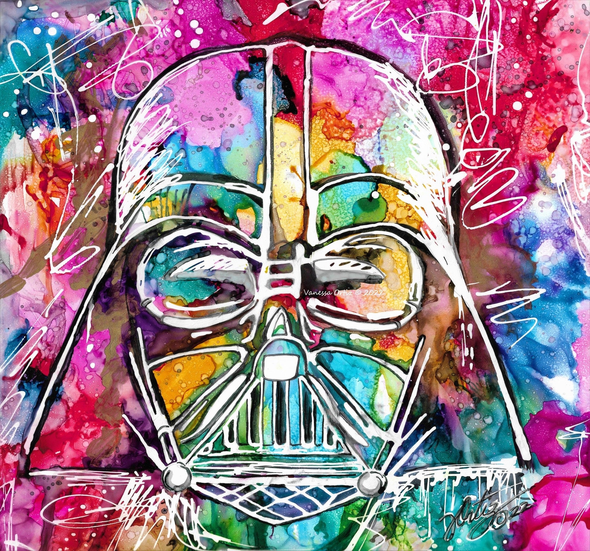 Star Wars Darth Vader Original - Zapata Fine Art