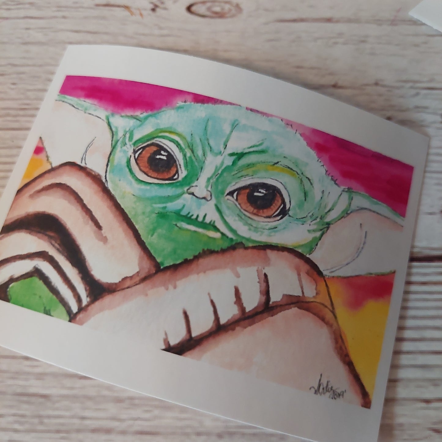 Baby Yoda Stickers - Zapata Fine Art