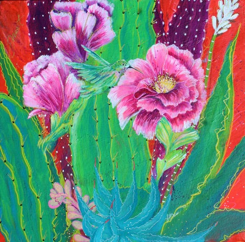 Blooms from Trust - Zapata Fine Art