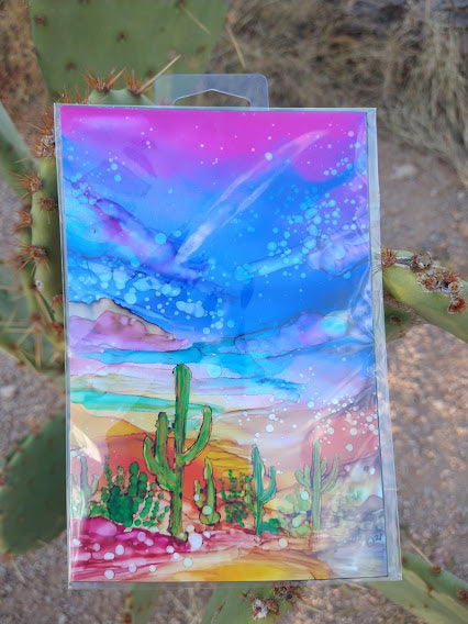 Pink Monsoon Magnet - Zapata Fine Art