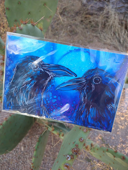 Crows Magnet - Zapata Fine Art