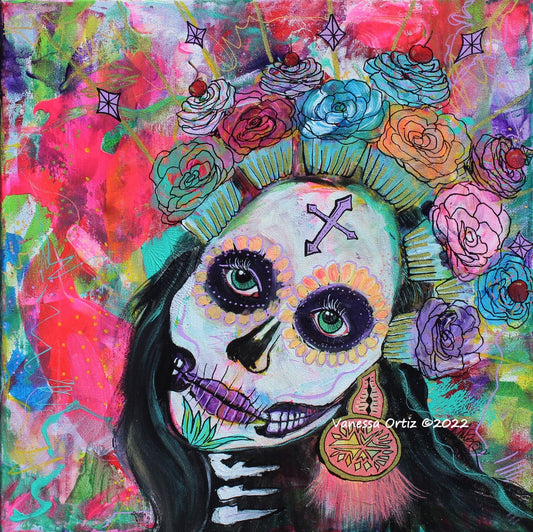 Cupcake Mujer Original - Zapata Fine Art